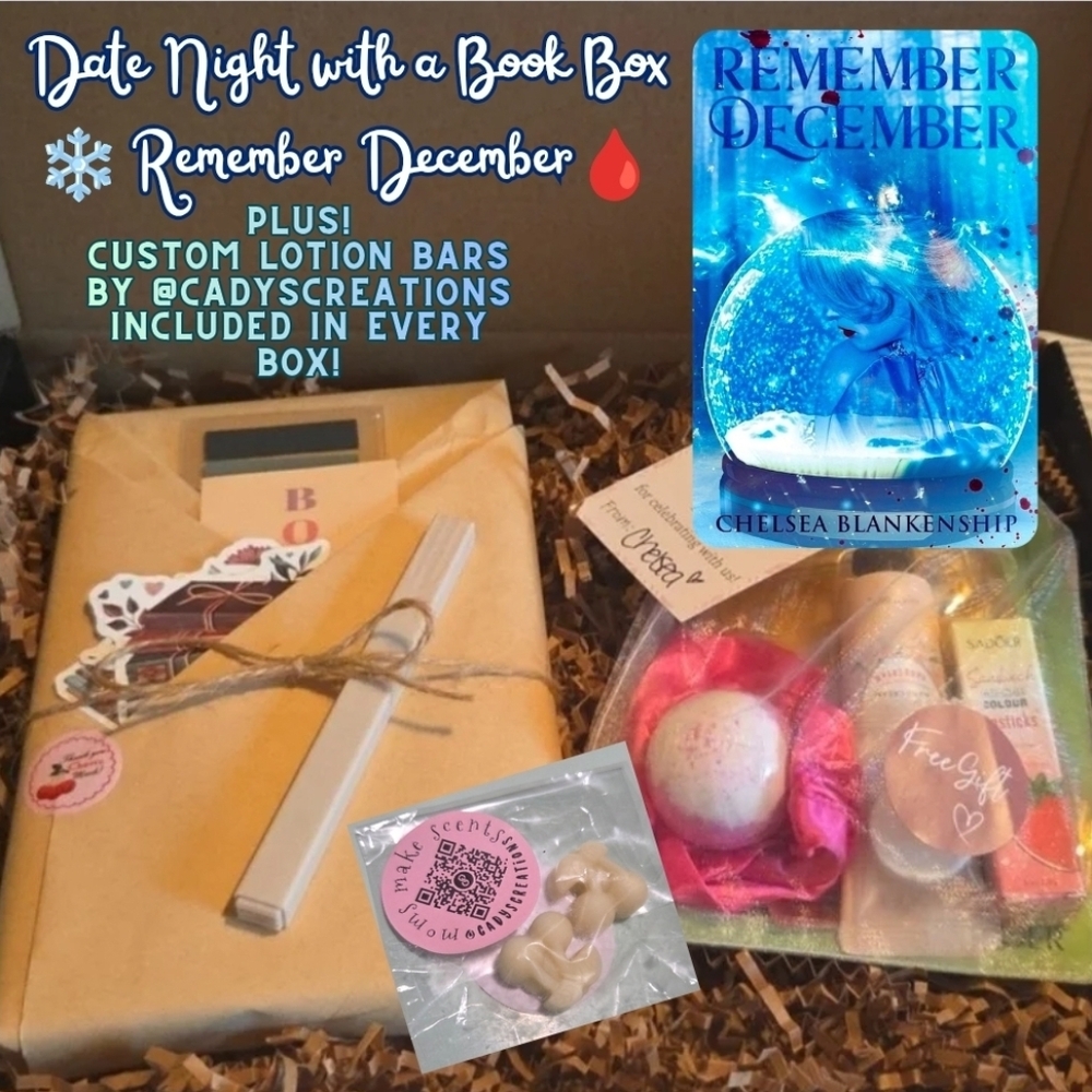 CURATED/SIGNED BY AUTHOR Date Night with a Book Boxes | Remember December